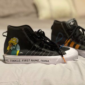Adidas Kid's Bart Simpson Nizza Hi RF Shoes